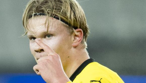 Erling Haaland juega por Borussia Dortmund desde el inicio del 2020. (Foto: AFP)