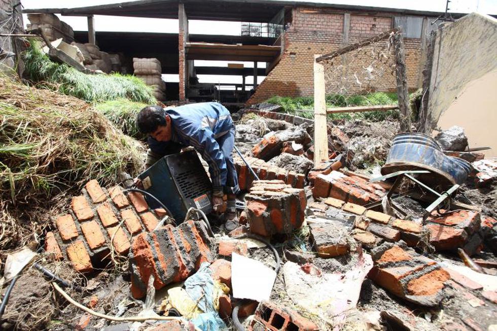 El aluvión del 8 de febrero (fotos)