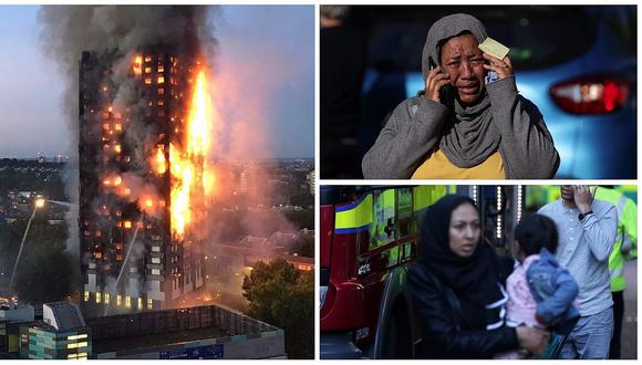 Londres: adultos desesperados lanzaron a niños por las ventanas para salvarlos del fuego 