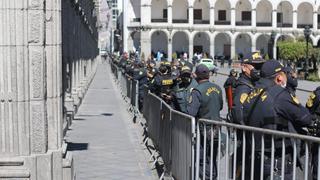 Refuerzan seguridad y cerrarán Plaza de Armas por el Aniversario de Arequipa