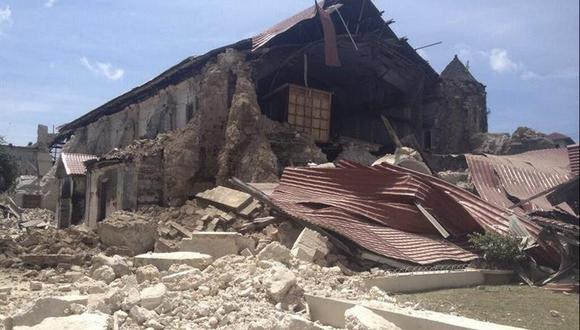 Filipinas: 442 mil familias afectadas por terremoto de 7.2 grados