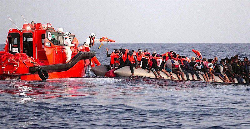 ​Más de 2.200 migrantes salvados en el Mediterráneo