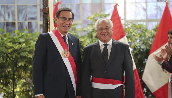 Juan Carlos Liu Yonsen, ministro de Energía y Minas. Renunció el 10 de febrero de 2020. (Foto: Presidencia Perú)