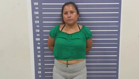 Fue intervenida durante un operativo en Paijan. Juzgado de Camana, en Arequipa emitió la requisitoria.