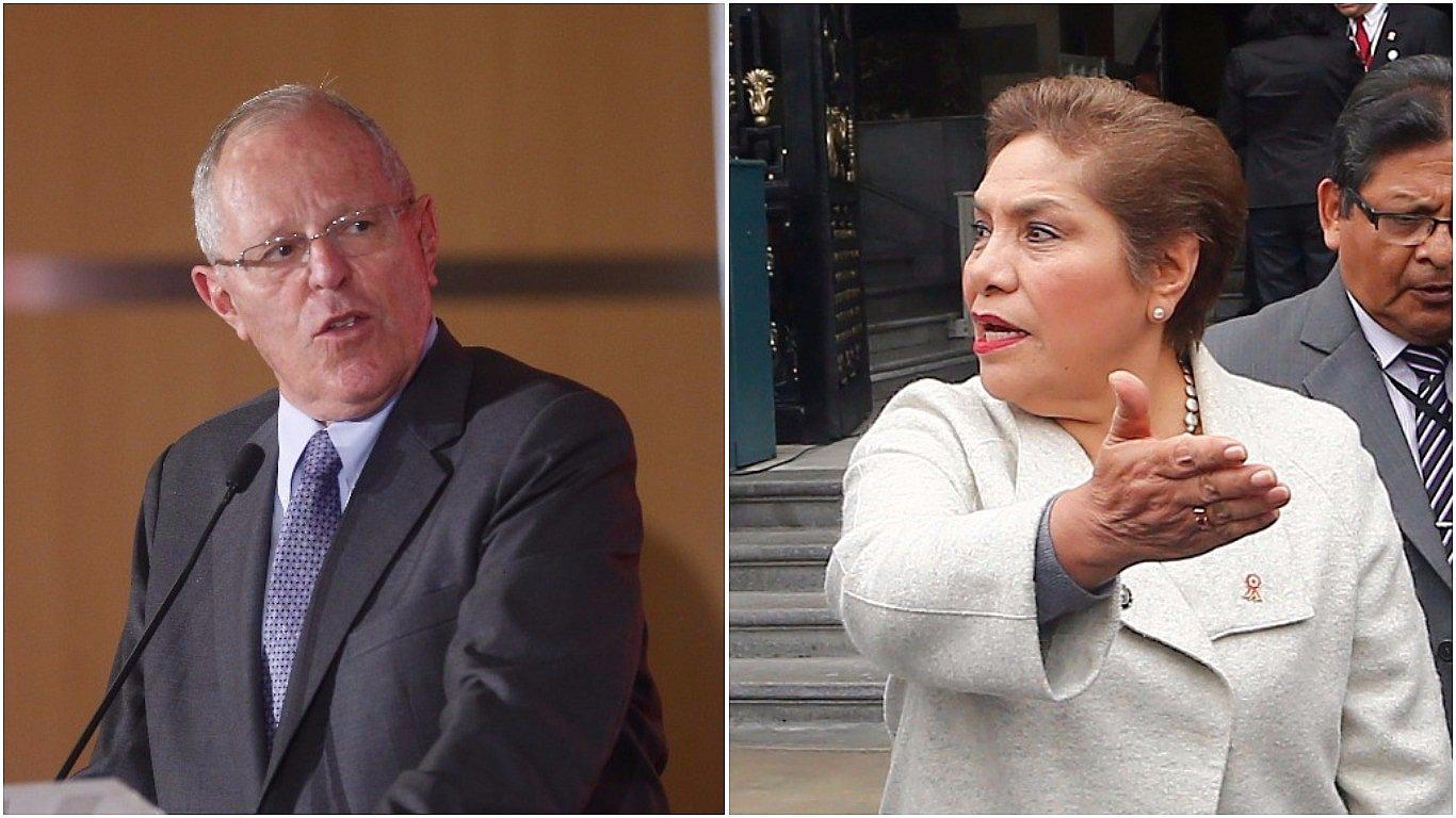 Luz Salgado sobre viaje de PPK: “Permiso puede ser aprobado, pero por menos días”