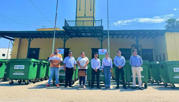 Agroindustrial Laredo entregó el donativo a la Municipalidad Distrital de Laredo.