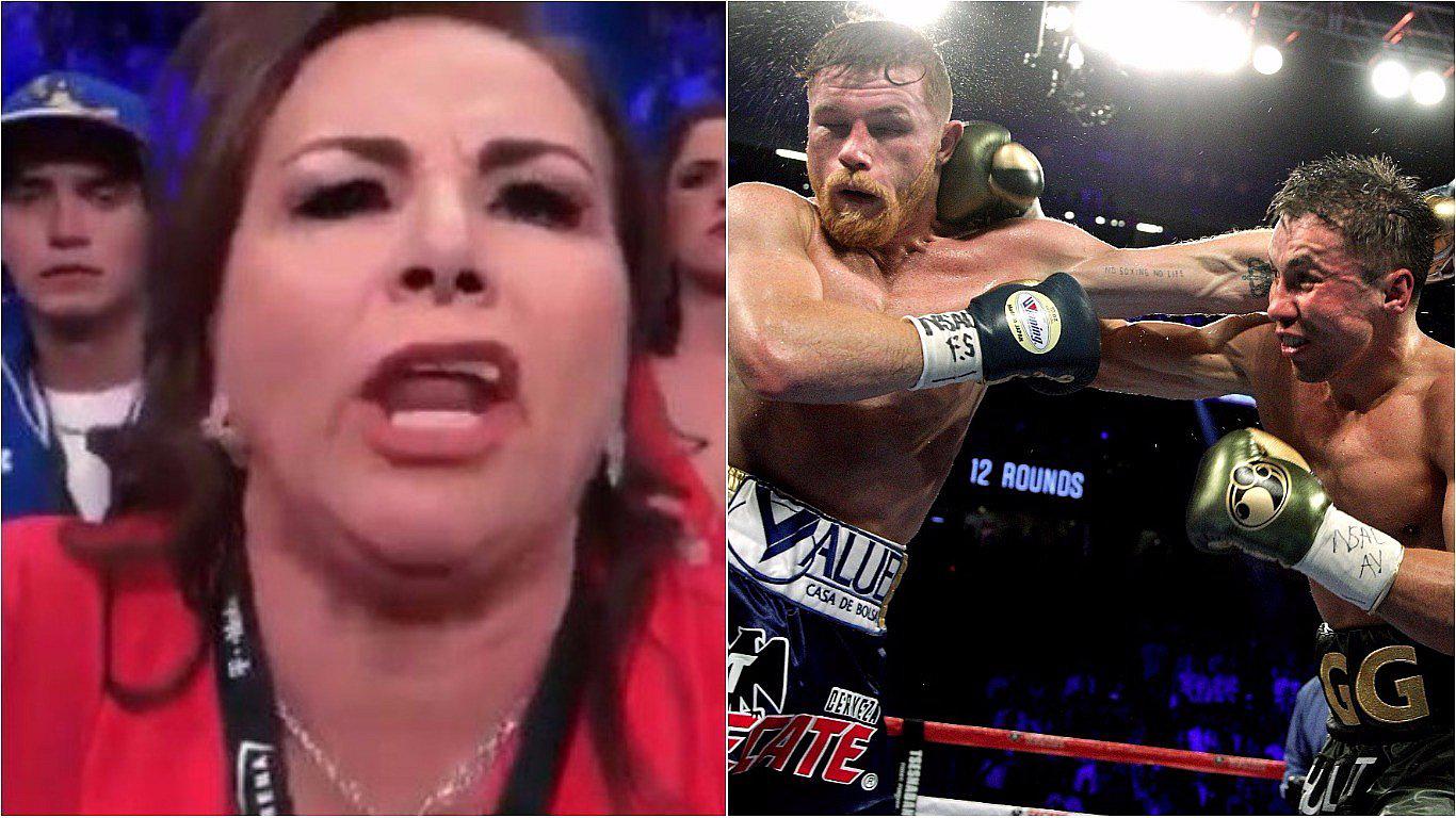 ​Mamá de Canelo Álvarez lo defiende y le manda este furibundo mensaje a Golovkin (VIDEO)
