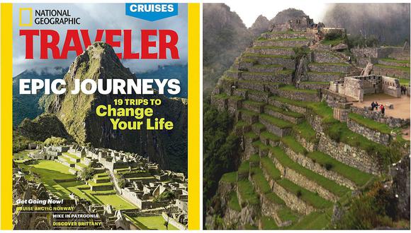 Machu Picchu deslumbra en la portada de National Geographic 