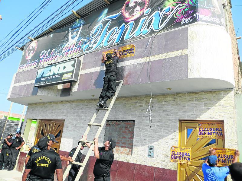 MPT clausuró discoteca "Fénix" por dejar ingresar a menores