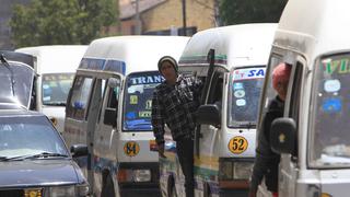 Los conductores de combis de Huancayo también se unen a paro de este 27 de junio
