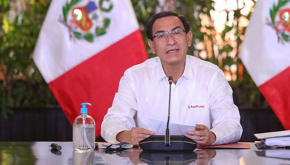 Presidente Martín Vizcarra resaltó que en sus actividades públicas responde “cara a cara” a los periodistas. Claro, cuando su seguridad lo permite. (Foto: Presidencia)