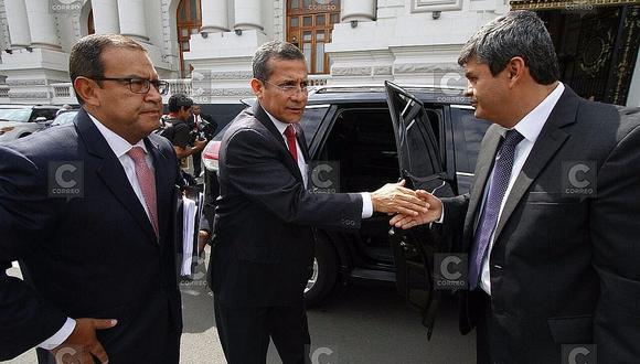 Humala será interrogado por la Comisión de Defensa el martes