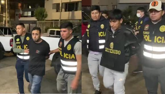 A Heiner Calderón Huanes y William Leyva Carbajal se les imputa la presunta comisión del delito de homicidio en agravio de Jaime Flores Córdova.