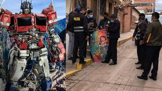 Cae acusado de robar equipos de los Transformers cuando grababan en Cusco (VIDEOS)