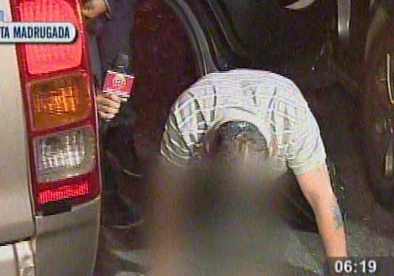 San Borja: Conductor ebrio choca contra vehículo municipal