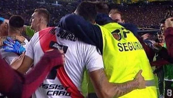 Agente de seguridad despedido lloró al saber que trabajará en River Plate (VIDEO)