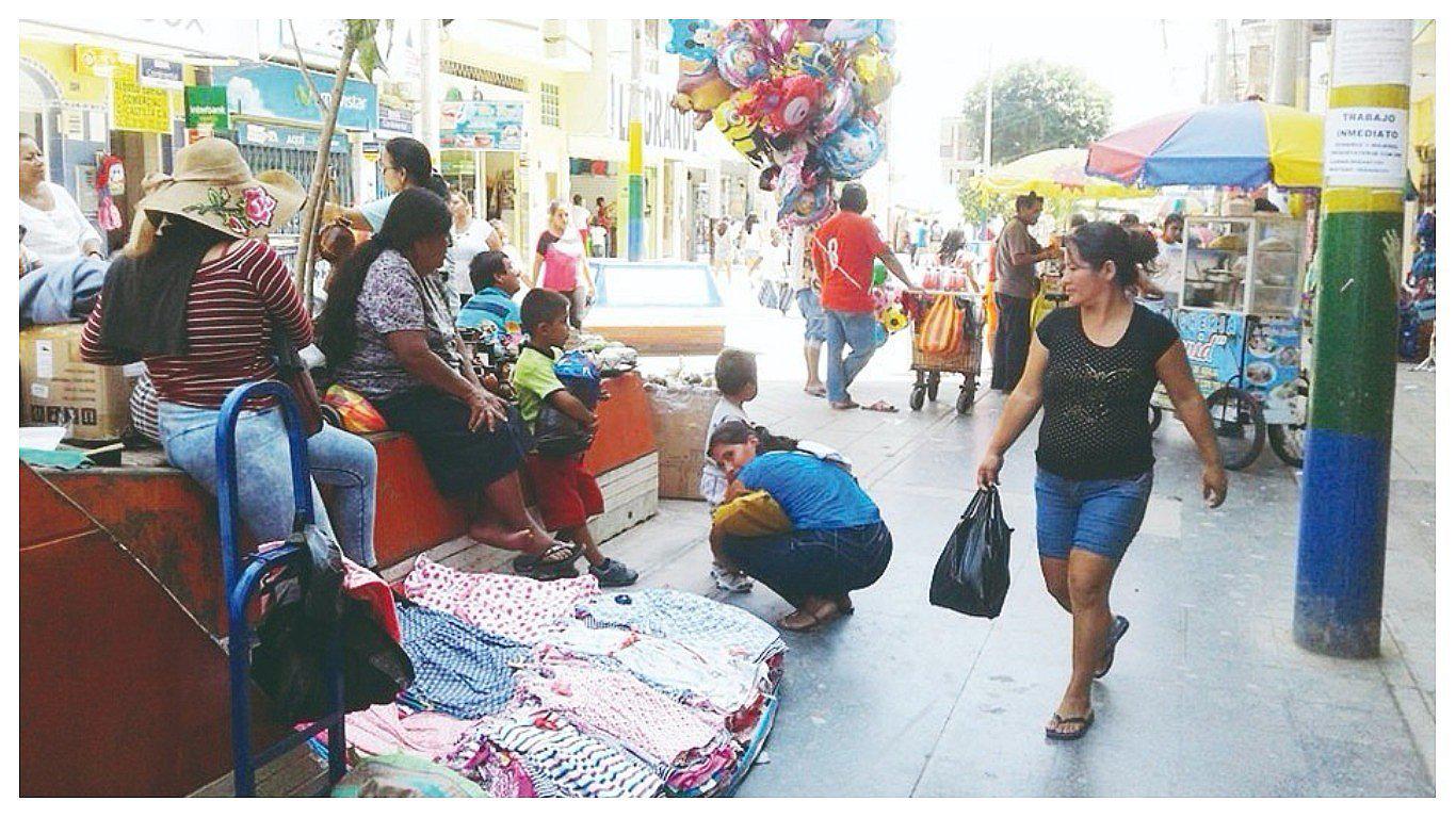 Caos en el paseo Los Libertadores