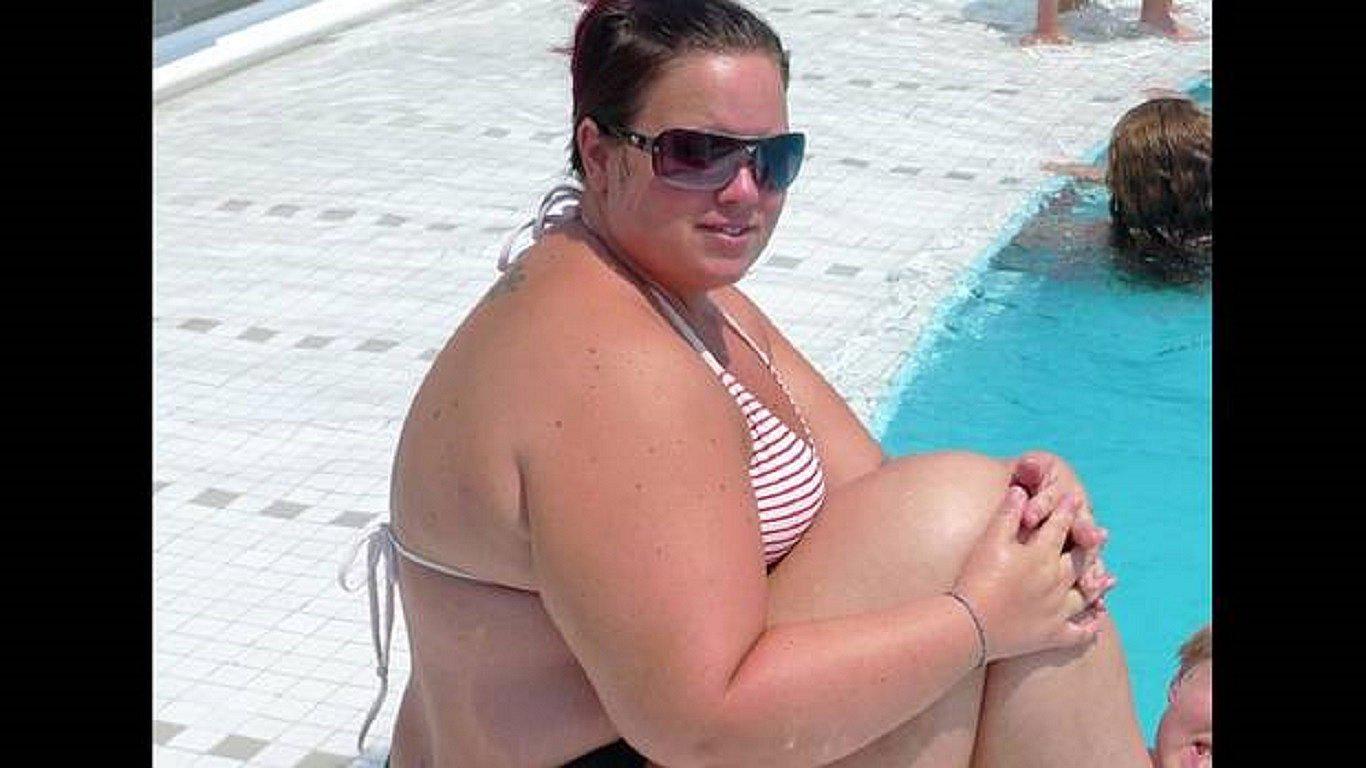  Mira la increíble transformación que tuvo una mujer al perder 80 kilos (FOTOS)