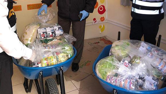 ​Arequipa: 130 funcionarios recibieron canastas de alimentos