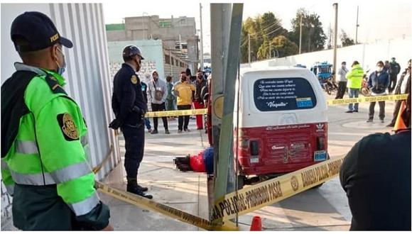 Sicarios asesinan de dos balazos a mototaxista en Chepén 