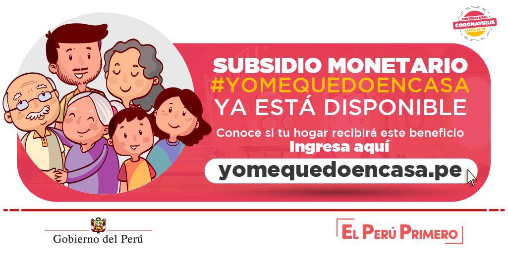 Midis informa sobre el cobro del Bono de 380 soles