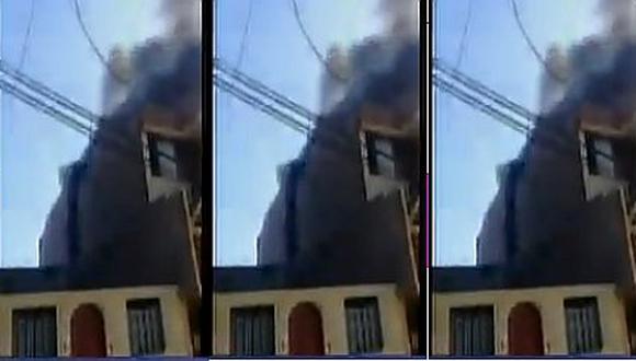 Callao: Incendio en inmueble familiar deja a más de 20 personas sin hogar (VIDEO)