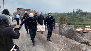 Primer muerto en Arequipa debido a fuertes lluvias