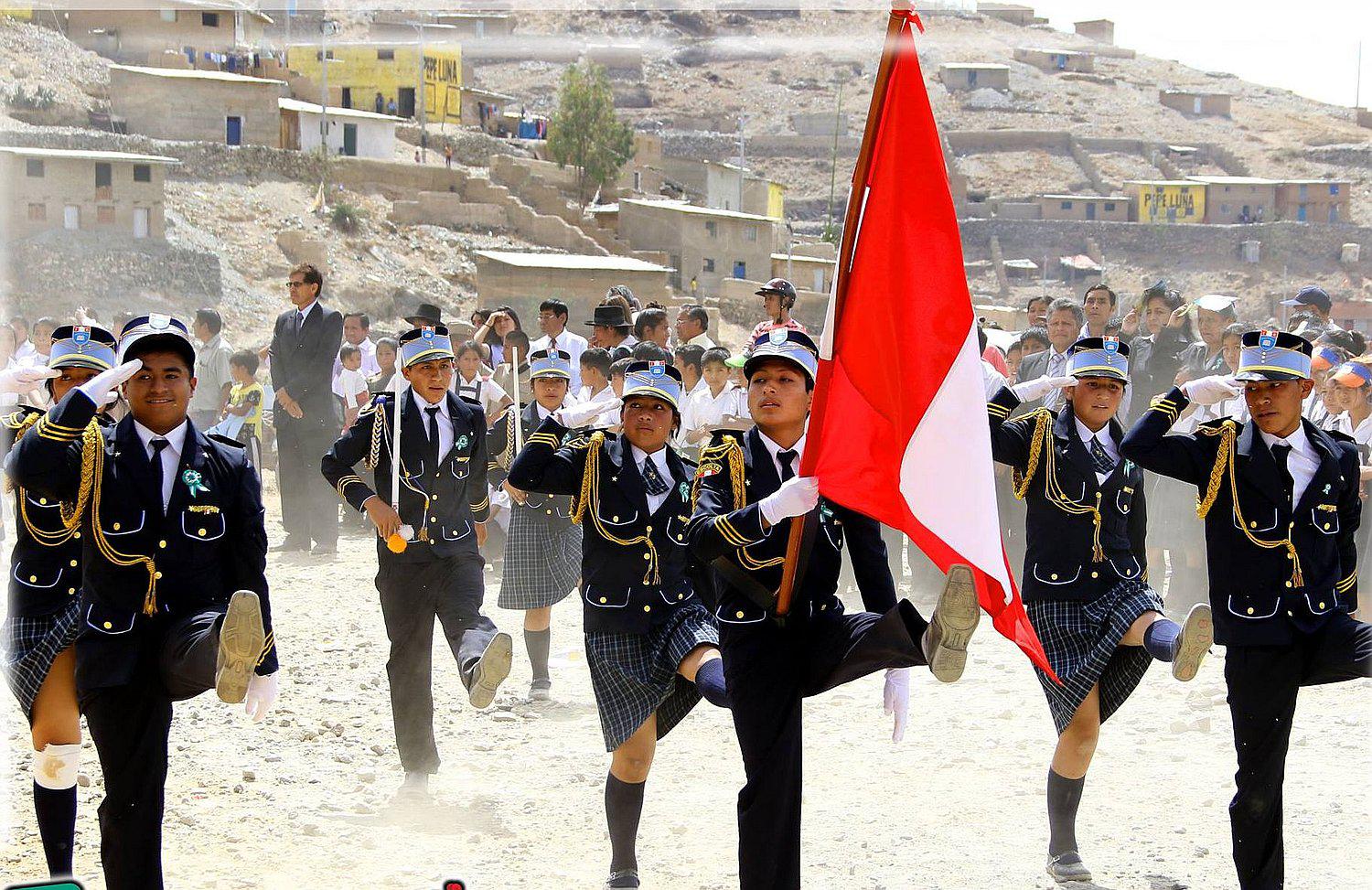 ​'El Hombre de la bandera' y sus 133 años