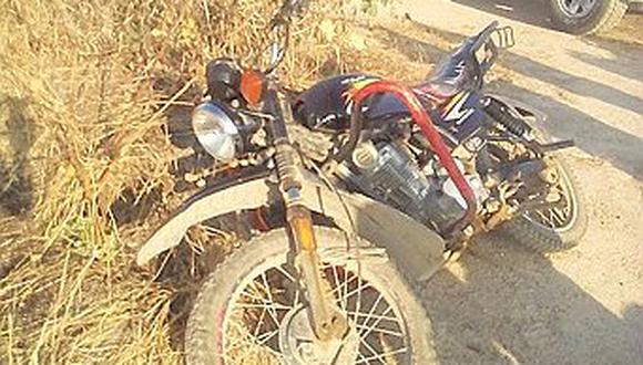 Tumbes: Serenazgo de Aguas Verdes recupera moto robada
