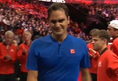 Roger Federer se retira de las canchas: las lágrimas del tenista suizo
