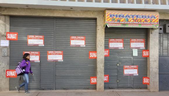 SUNAT clausuró 193 locales en Puno