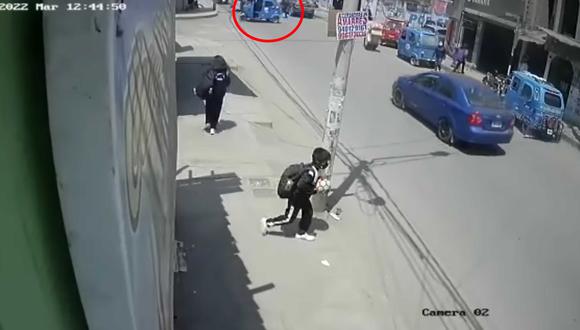Chincha: Ladrones se apoderan de mototaxi estacionado en la vía pública.