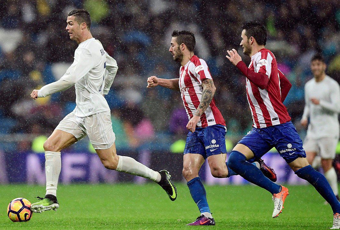 Real Madrid vence 2-1 al Sporting de Gijón