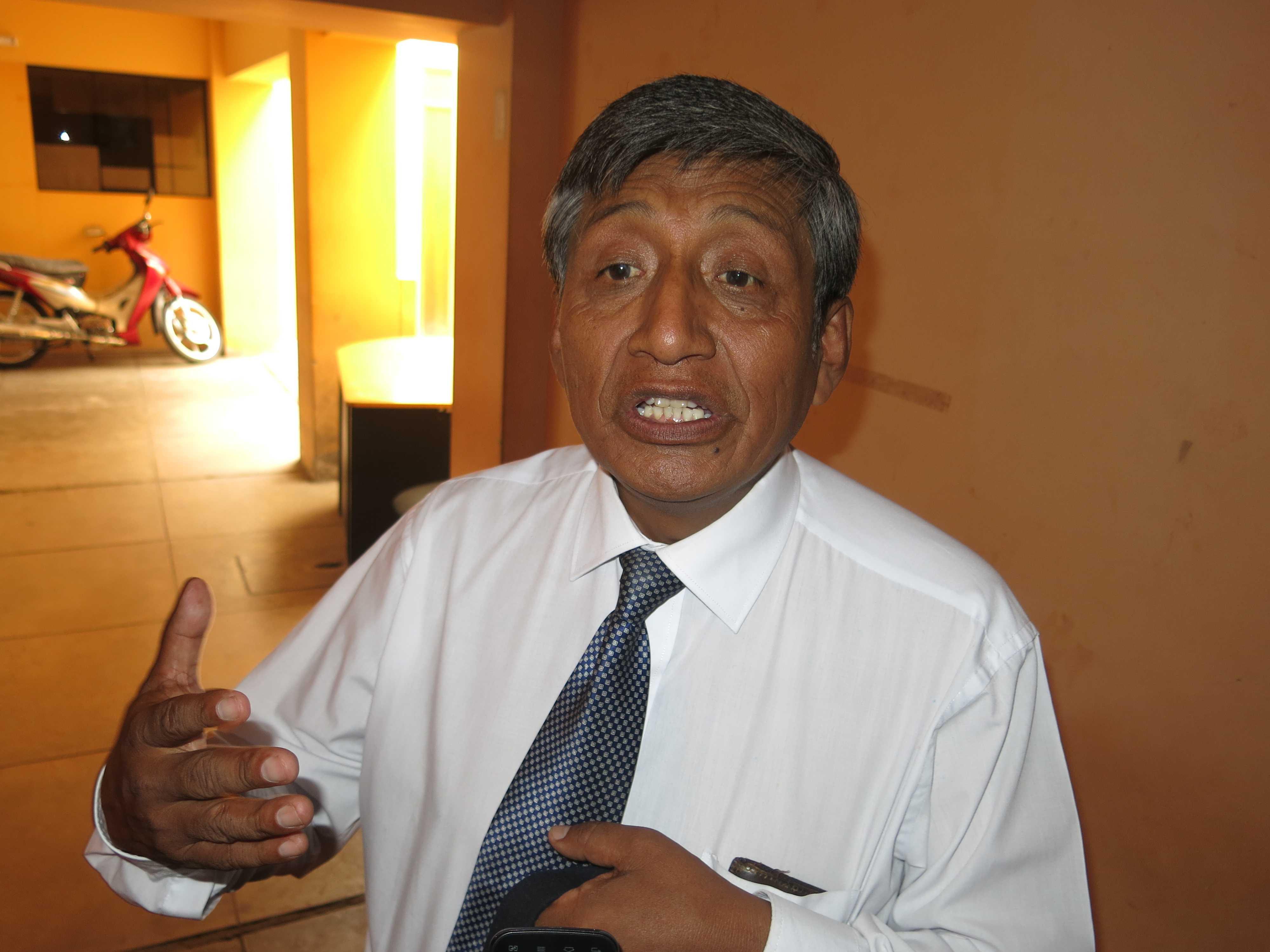 Alcalde de Moquegua a favor de la no reeleción