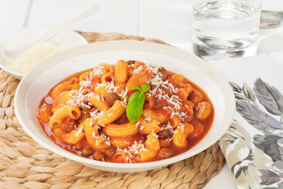 Pasta con frijoles (Foto: pixabay)
