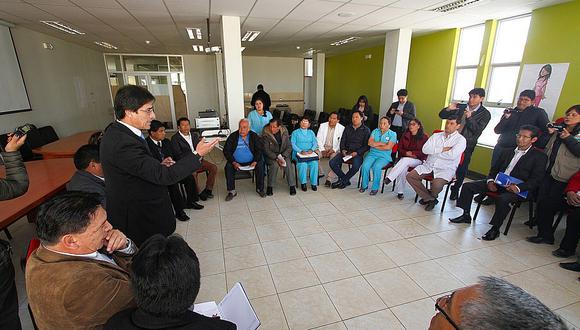 Supervisan instalaciones del Hospital Túpac Amaru de Cusco