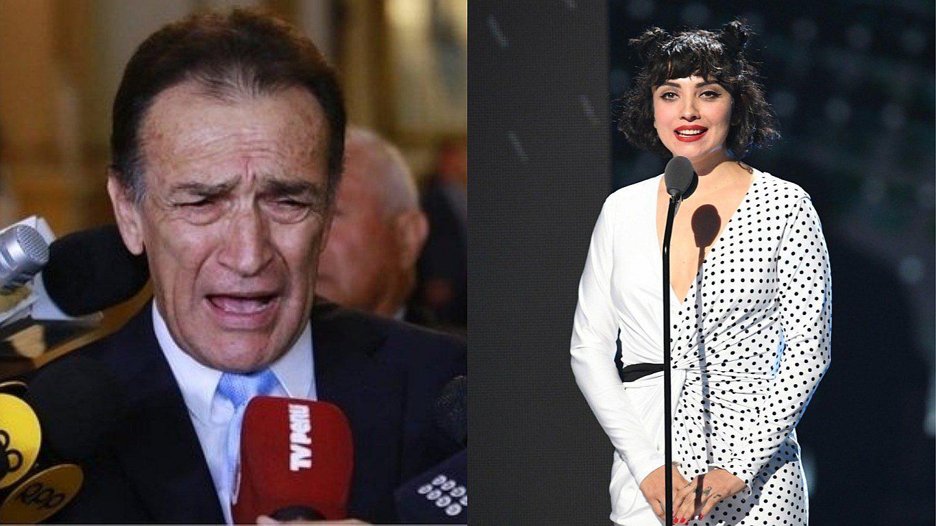 "Sarta de figuretis": Becerril arremete contra Mon Laferte por mostrar sus pechos como protesta