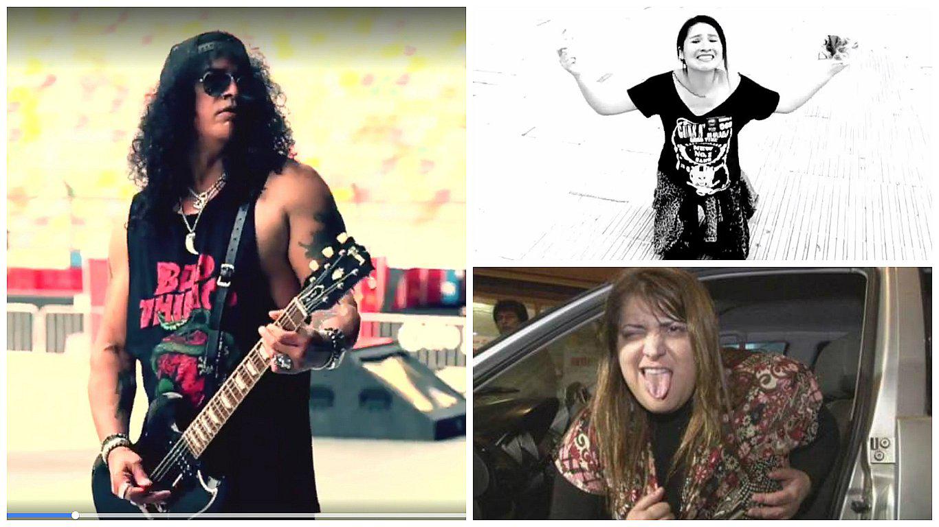 ​Guns N’ Roses: después de Sandra Otoya, esta es la más ferviente fan peruana de la banda (VIDEO)