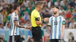 Árbitro Orsato volverá a ser árbitro de un partido de Argentina: dirigirá la semifinal con Croacia