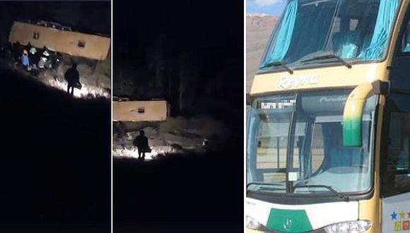 ​Arequipa: Bus se despista dejando al menos 7 muertos y 21 heridos (VIDEO)
