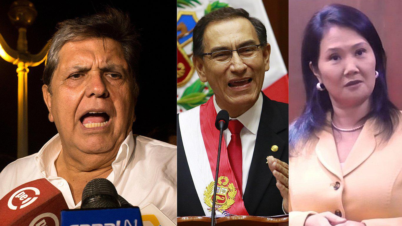 Alan García sobre Keiko y Vizcarra: "¿Por qué no se reúnen para concertar la reforma política?"