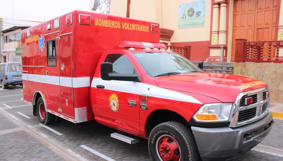 Vehículo de emergencia será operado por la compañía de bomberos de la provincia. (Foto: Difusión)