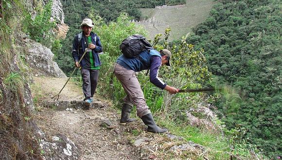 Machu Picchu: Reabren tramo de Camino Inca que se hallaba en mantenimiento