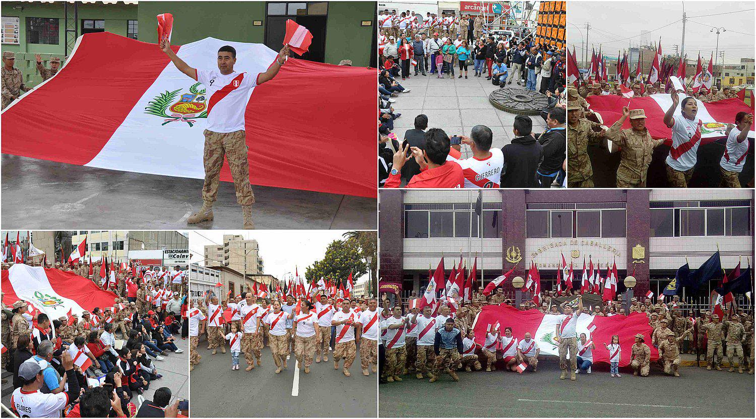 Ejército de Tacna realiza un emotivo vídeo de aliento a la Selección peruana (VIDEO)