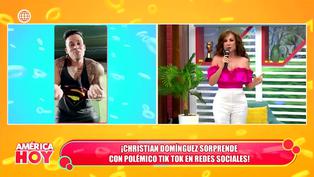 Christian Domínguez está feliz tras ruptura con Pamela Franco, asegura Janet Barboza: “No está de luto, se liberó” (VIDEO)