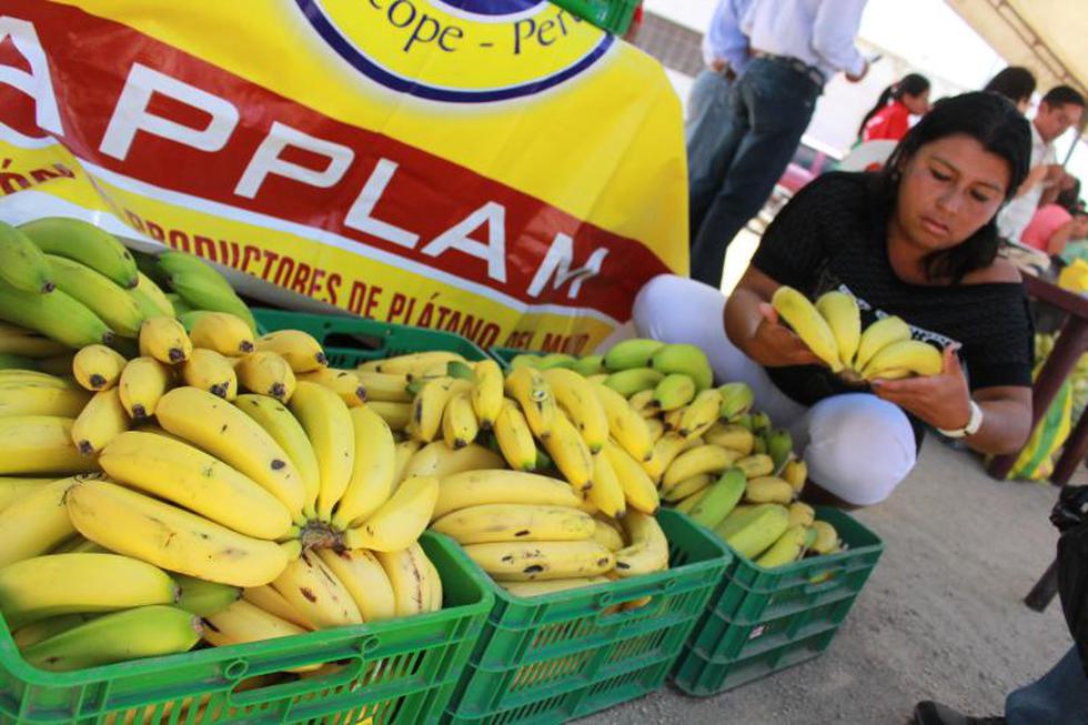 La feria del plátano del Molino cautiva a liberteños (FOTOS)