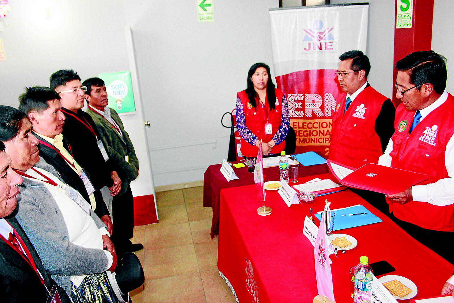 “No defrauden al pueblo que los eligió y díganle no a la corrupción”