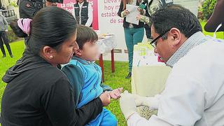 Desde hoy completan vacunas a menores de 5 años en Arequipa