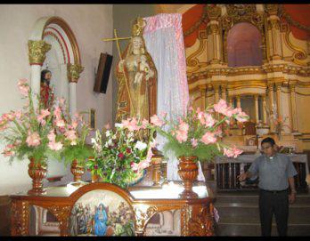 En honor a Nuestra  Señora del Patrocinio