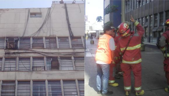 Ministerio Público: Ninguna documentación se afectó tras incendio en Cercado de Lima